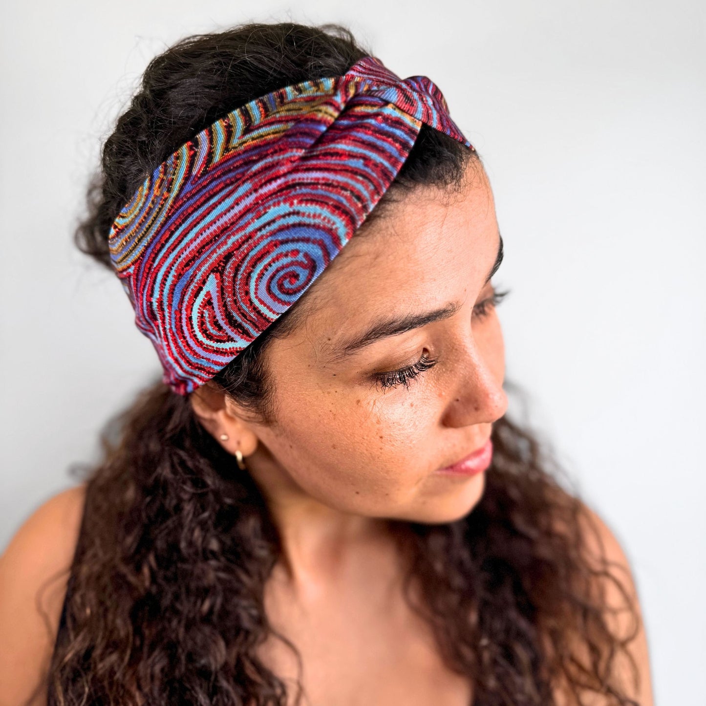 Waves Dreams Headband - Aboriginal Art