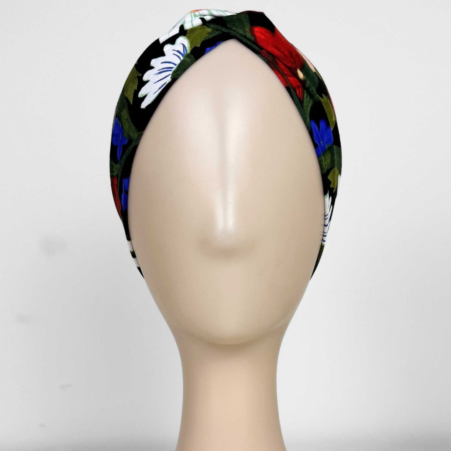 Black Flowers Headband