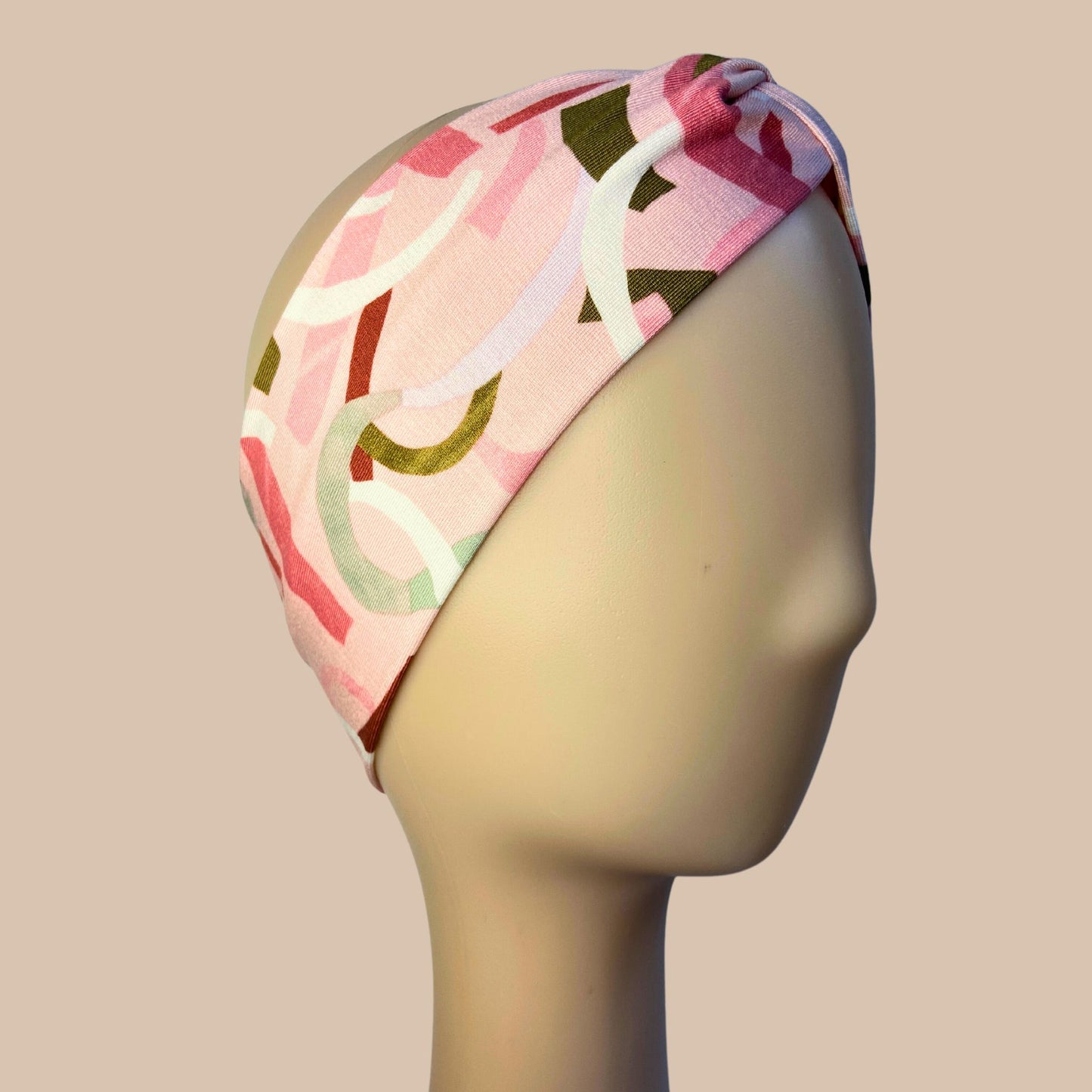 Pink & Green Headband