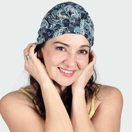 Paisley Bow Cap