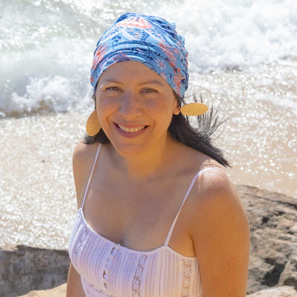Blue Vibrant Softie Cap