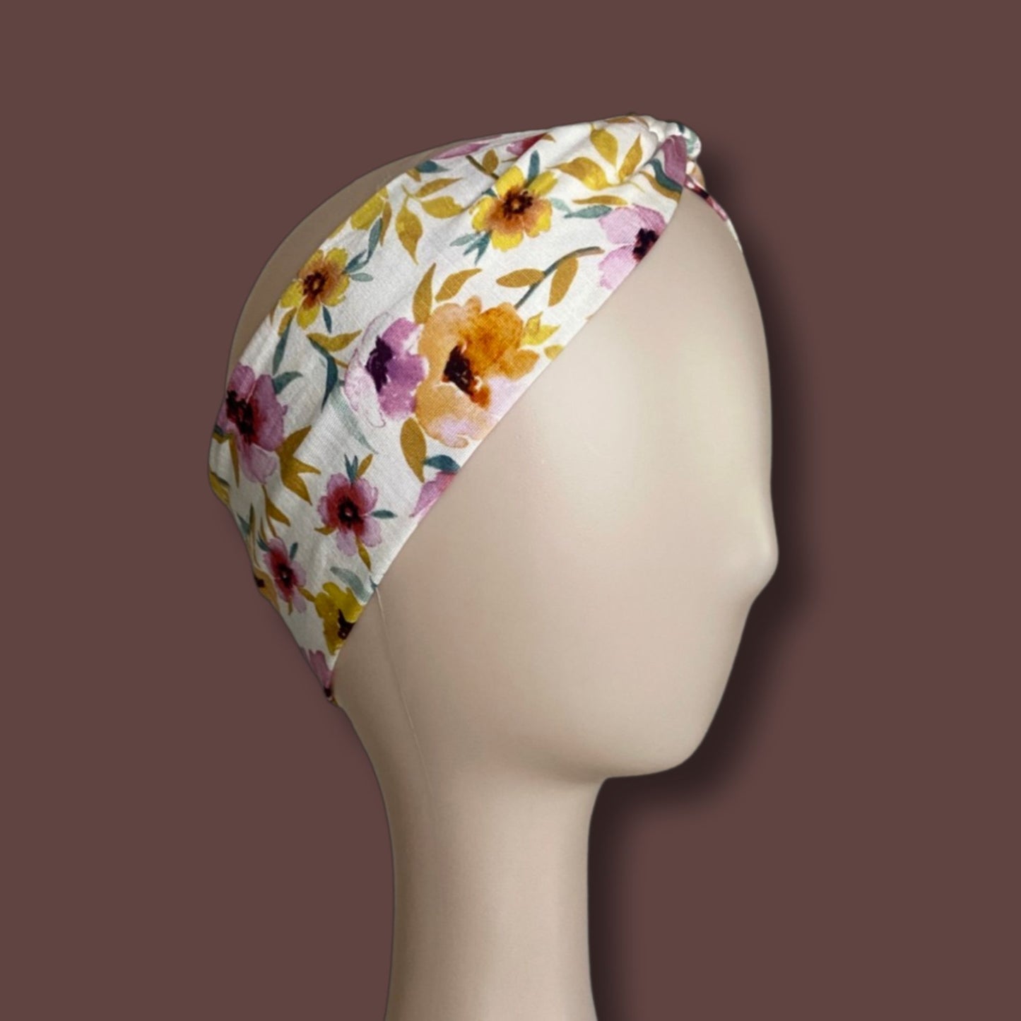 Abstract Flowers Headband
