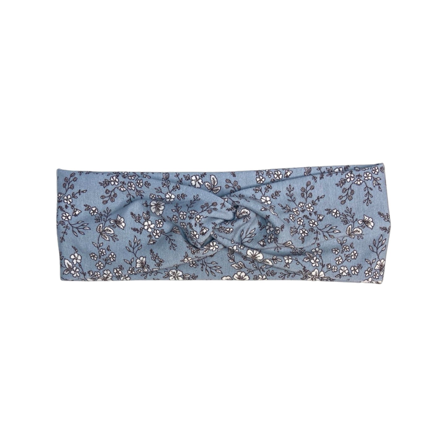 Soft Pale Blue Floral Headband