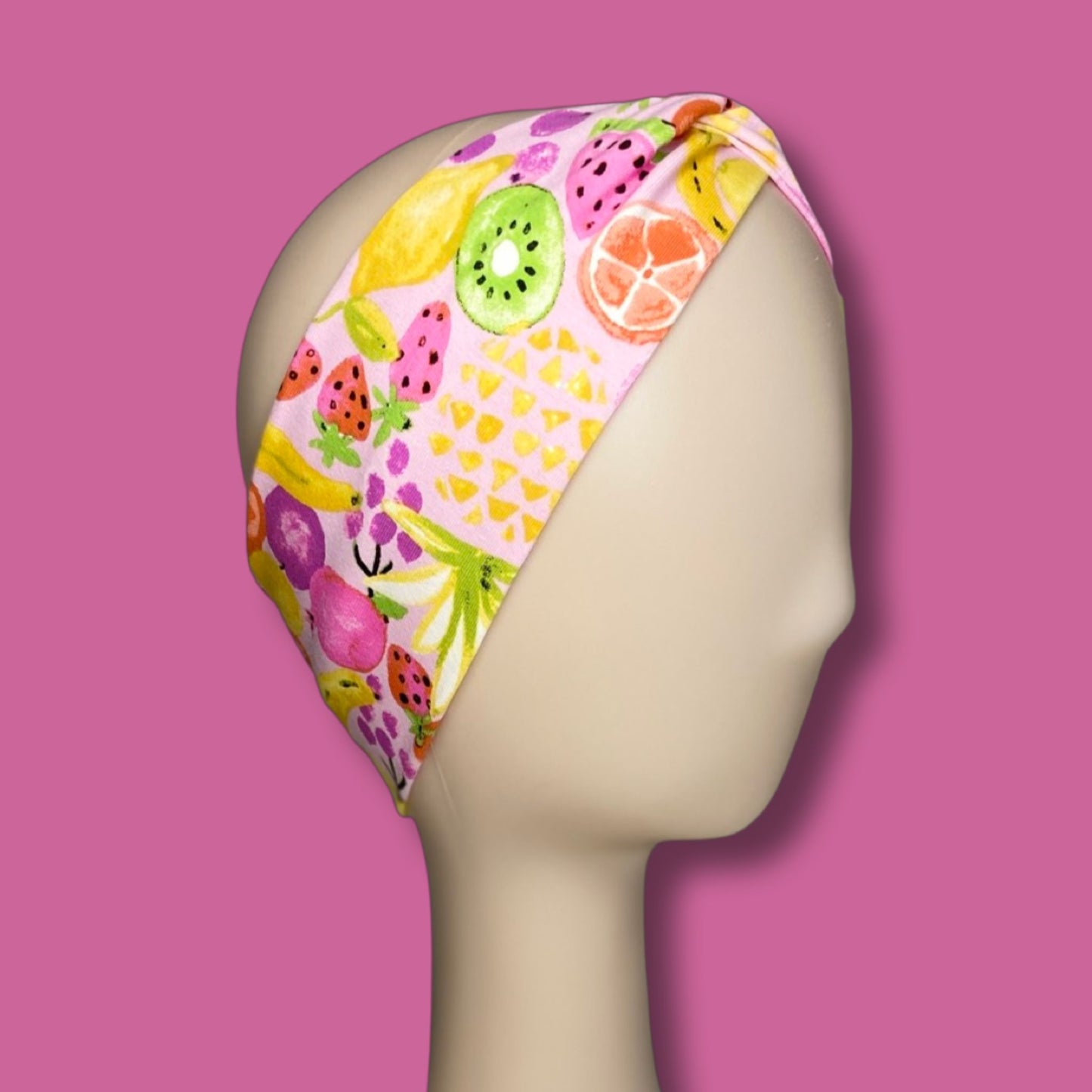 Watercolour Fruit Headband