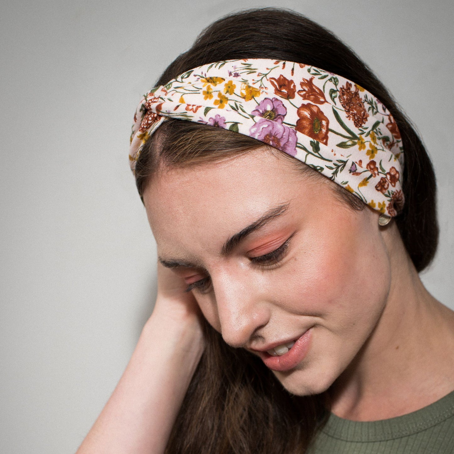 Pressed Floral Headband